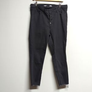 Old Navy 360 stretch 16 extra high rise rock star super skinny
